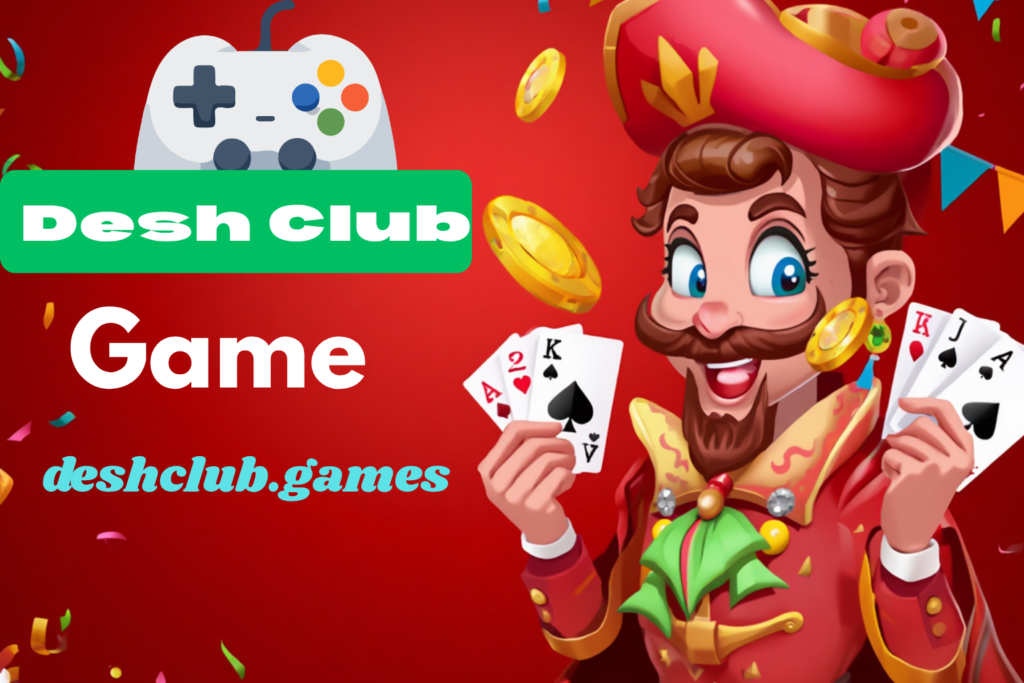 Desh Club Image with a text